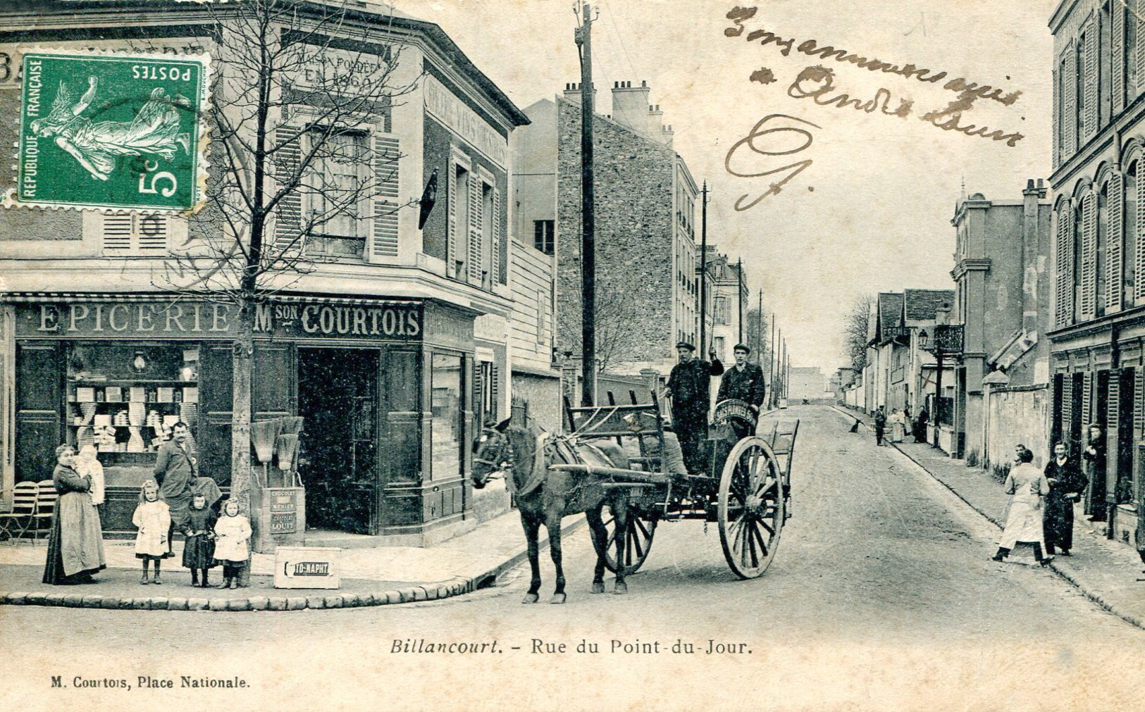 image historique du quartier de boulogne
