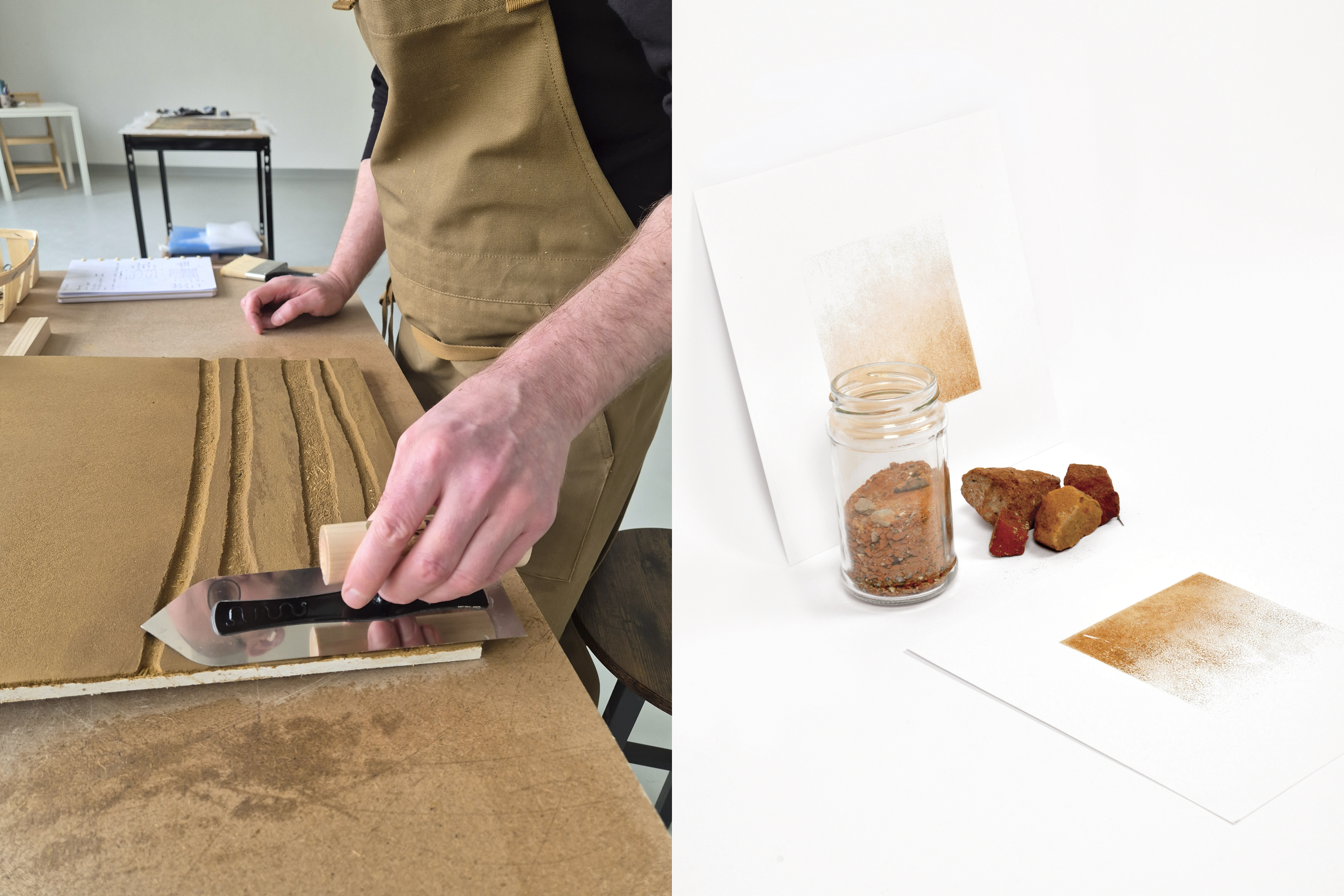 atelier "terre crue & création"